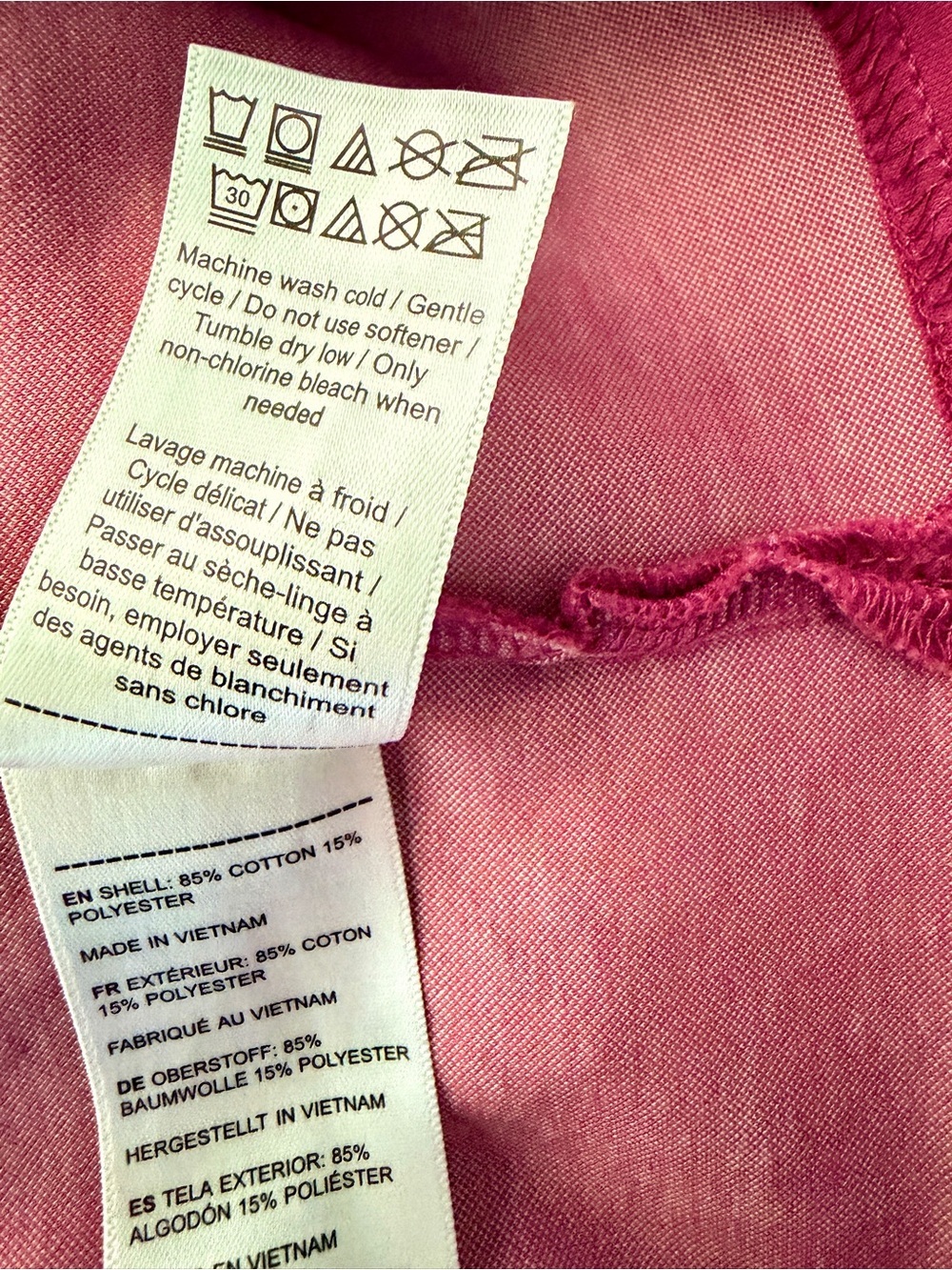 UNTUCKit Hawkes T Shirt XL Pink Purple Crew Neck Premium Basic Tee - Picture 8 of 10
